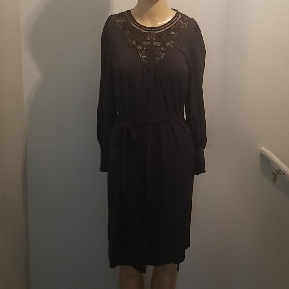 Dress with Lace Detail
